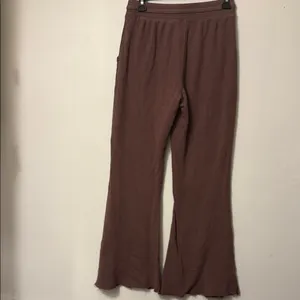 Aerie Brown Wide-Leg Pants thumbnail 7