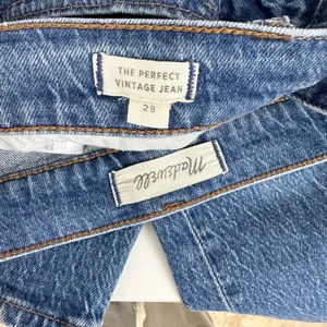 Madewell The Perfect Vintage Jean in Haight Wash Blue Comfort Stretch US 28 thumbnail 10