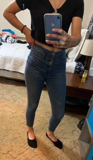 Refuge High Rise Skinny Jeans thumbnail 1