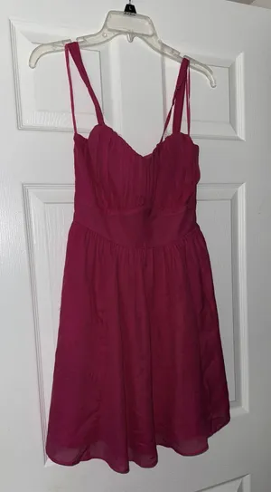 Abercrombie Pink Dress thumbnail 3