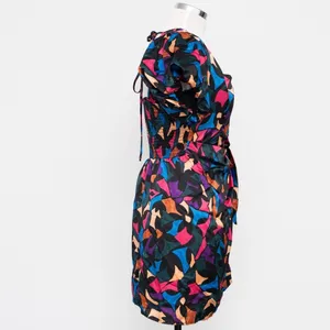 Show Me Your Mumu - Danielle Multicolor Satin‎ Mini Dress thumbnail 4