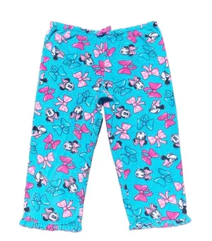 💕🩵 Vintage Y2K 2000s Disney XL Mickey Mouse Minnie Mouse Blue Pajama Pants 🩵💕 thumbnail 1
