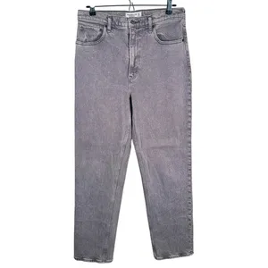 Abercrombie & Fitch 90s Straight Ultra High Rise Jeans Size 30 (10) Gray Y2K thumbnail 2