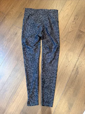 Old Navy Active Black & Gray Animal Print High-Waist Leggings - Large - C66-009 thumbnail 6