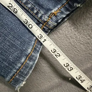 Aeropostale Hailey Flare Jeans Juniors 14 Blue Med Wash Mid Rise Stretch Denim thumbnail 9