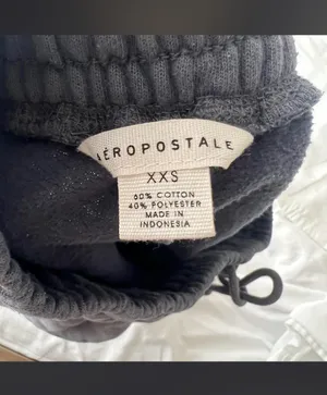 Sweat Shorts Aeropostale Grey Dark thumbnail 3