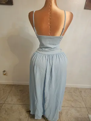 Women’s elegant bodycon maxi dress thumbnail 2