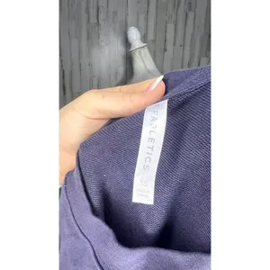 Fabletics Women's XS‎ Navy Blue Long Sleeve Crew Neck Sweatshirt thumbnail 6