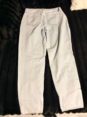 S.O.N.G Light Blue Relaxed Ripped Jeans Size undefined thumbnail 7