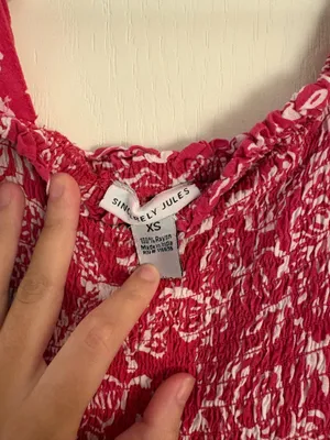Sincerely Jules Tjmax pink floral maxi dress thumbnail 4