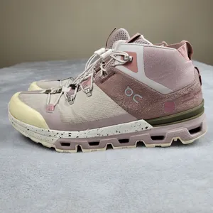 ON Cloud Cloudtrax Hiking Boots Shoes Rose Ivory Women’s Size 9.5 thumbnail 3