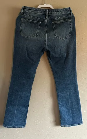 Driftwood Kelly Mid-Rise Cropped Bootcut Jeans - Medium Wash Size 29x31 thumbnail 4