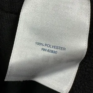 Lands End Outfitters Womens Black Fleece Full Zip Mock Neck Vest XL thumbnail 3