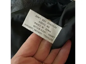 Vintage Suede Black Leather Western Mid-Length Coat Leather Jacket gorpcore thumbnail 9