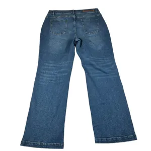 Standards & Practices Bootcut Jeans Women's Size 14 Whiskered Blue Denim thumbnail 10