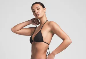 SKIMS signature swim triangle top NWT Size XL thumbnail 3