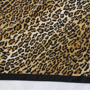 J Mico Sancho Paris Cheetah Print Tiger Scarf thumbnail 4