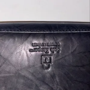 Safe Keeper Black Genuine Leather Wallet Multiple Card Holders Snap/Zip Closure thumbnail 5