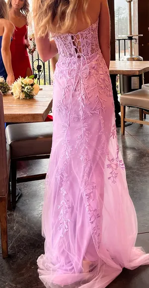 Berlin Nova Purple prom dress thumbnail 2