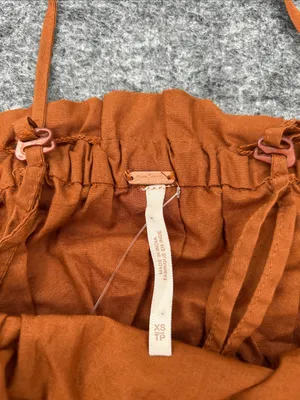 Free People Gabby Tube Cropped Top - Terracotta -XSMALL - Removable Straps thumbnail 2