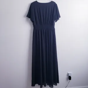 Baltic Born Birdie Maxi Dress Smocked Short Sleeve New Without Tags thumbnail 7