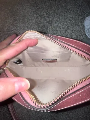 Kate Spade Oval Glimmer Smooth Leather Bag thumbnail 5