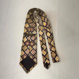 Brooks Brothers Silk Tie Men's Necktie Executive Collection Multicolor Geometric thumbnail 4