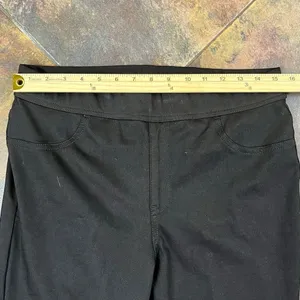 Time and Tru Women’s Black Skinny Pants Large (12-14) thumbnail 2