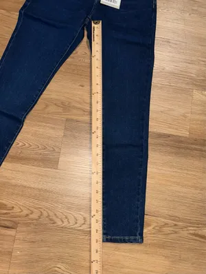Everlane 23 Ankle Mid Rise Skinny Jeans Size 23 Dark Wash thumbnail 7