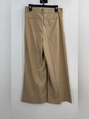 Madewell The Harlow Superwide-Leg Trouser in Brushed Twill thumbnail 5