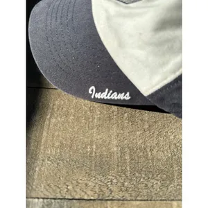 Genuine Merchandise Women's Navy Blue White "C" Indians Baseball Cap thumbnail 4
