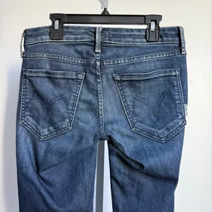 Mother size 26‎ a.k.a. goddess The Looker dark blue minimalist jeans thumbnail 4