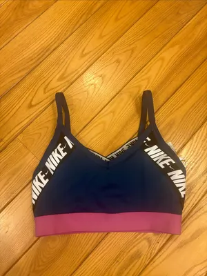 Nike Size XS Blue and Pink Sports Bra thumbnail 2