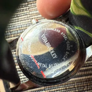 Vera Bradley Watch Women Silver Tone‎ Interchangeable Band Needs New Battery thumbnail 6