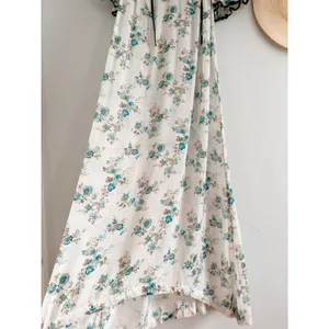 Tuckernuck | Tnuck‎ Beach | Coverup Delphinium Bloom Maxi Cassis Caftan | Sz S thumbnail 7