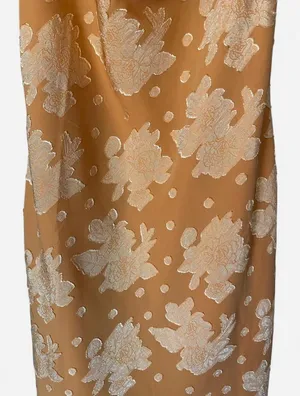 Selfie Leslie Orange Floral Mini Dress thumbnail 3
