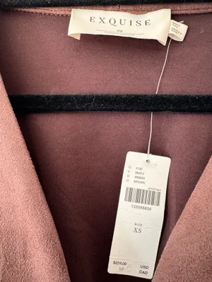 Anthropologie The Tobie Faux Suede Maxi Shirt Dress by Exquise, Size XS thumbnail 9