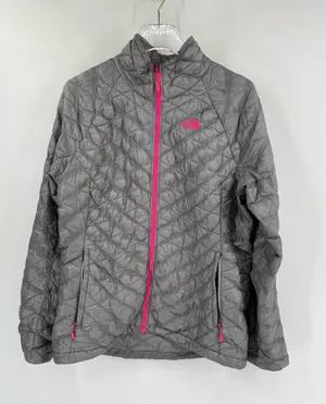 The North Face‎ silver nano puffer jacket size large thumbnail 1