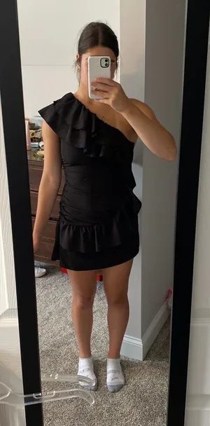 & Other Stories back party dress thumbnail 1