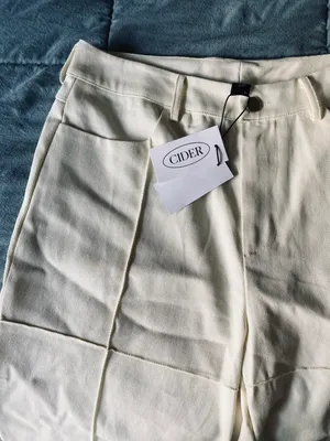 Cider Cream Wide Leg Pants thumbnail 1