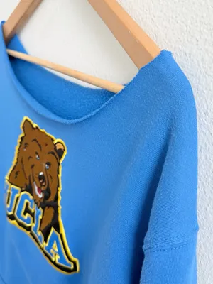 UCLA Bruins off-the-shoulder sweatshirt thumbnail 4