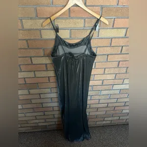 Splendid Velvet Breeze Maxi Slip Dress Green Size XS RTR thumbnail 5