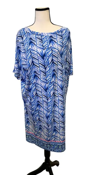 Lilly Pulitzer Lowe Dress in Lapis Blue Costa Verde thumbnail 1