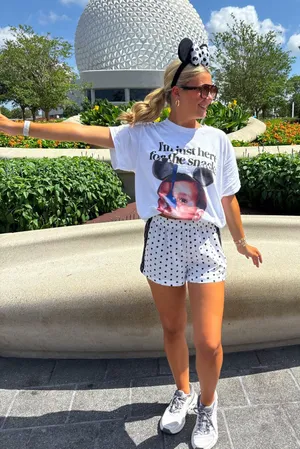 SheIn Polka Dot Shorts thumbnail 1