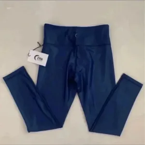 Zyia Blue Metallic Light n Tight Hi-Rise 7/8 24", Large (8-10) thumbnail 6