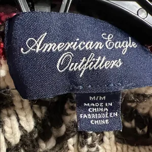 American Eagle Outfitters Patterned Cardigan - Pink and Cream thumbnail 5