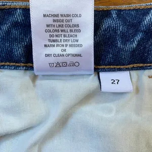 Vervet Blue Women's‎ Cotton Jeans 27X27" Distressed Raw Hem - Excellent thumbnail 12