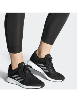 ADIDAS edge luxe 4 black white shoes size 6 thumbnail 2