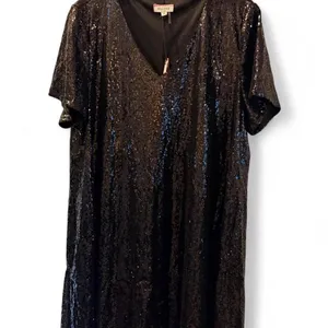 NWT Andree by Unit Black Sequin Cocktail Party Dress Plus Size 2X Holiday thumbnail 2