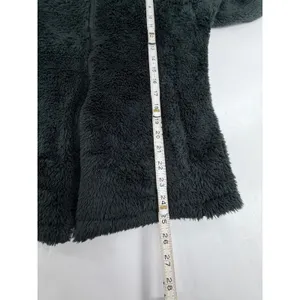 Columbia Womens Dark Green High Pile Fleece Full Zip Jacket Large Pockets Cozy thumbnail 5